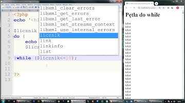 Podstawy PHP - 18. Pętla do while w PHP