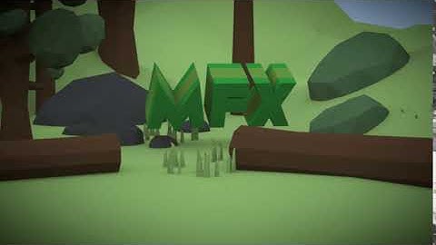 Awesome blender only Low poly intro!!