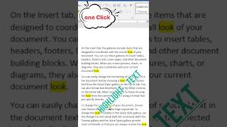 Famous Effortless Text Highlighting in MS Word: One-Click Selection Tutorial Profile