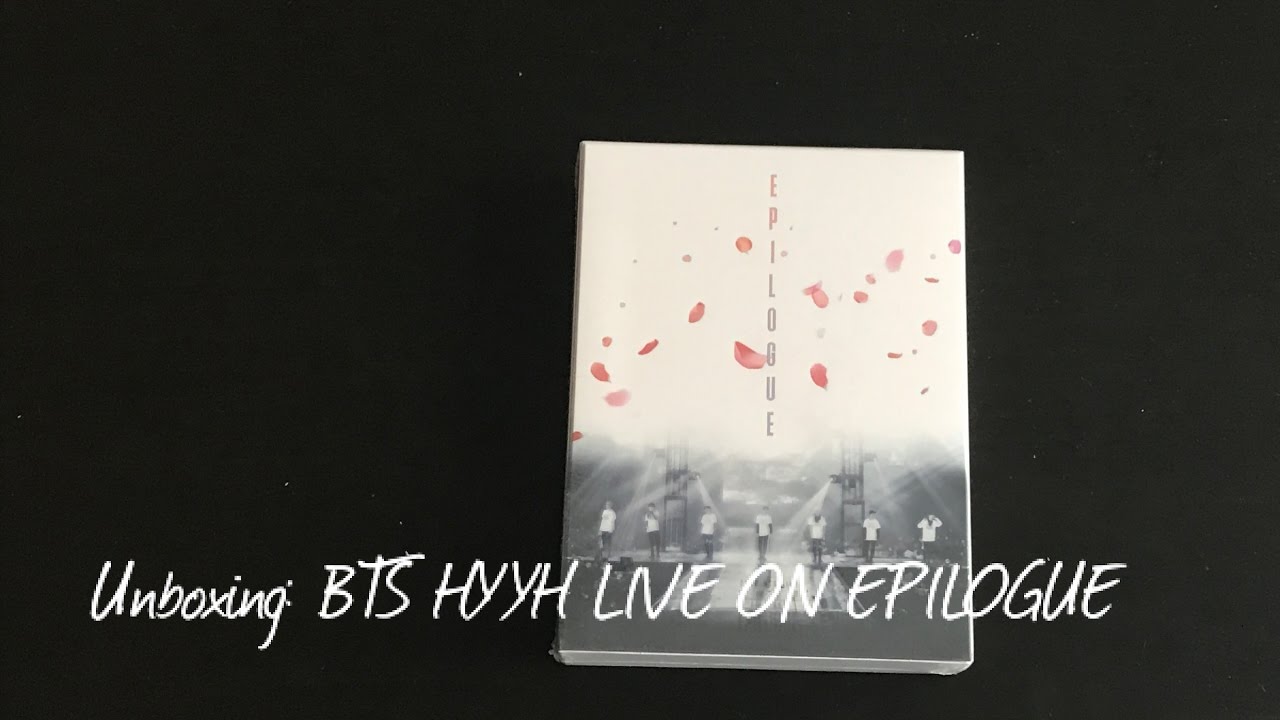 UNBOXING | BTS HYYH LIVE ON STAGE EPILOGUE DVD - YouTube