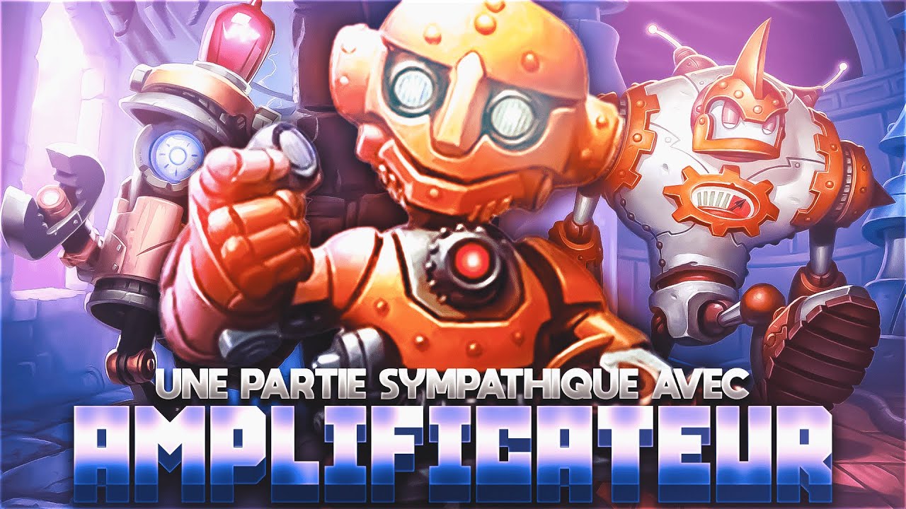 UNE PARTIE SYMPATHIQUE AVEC LE MECANO-AMPLIFICATEUR