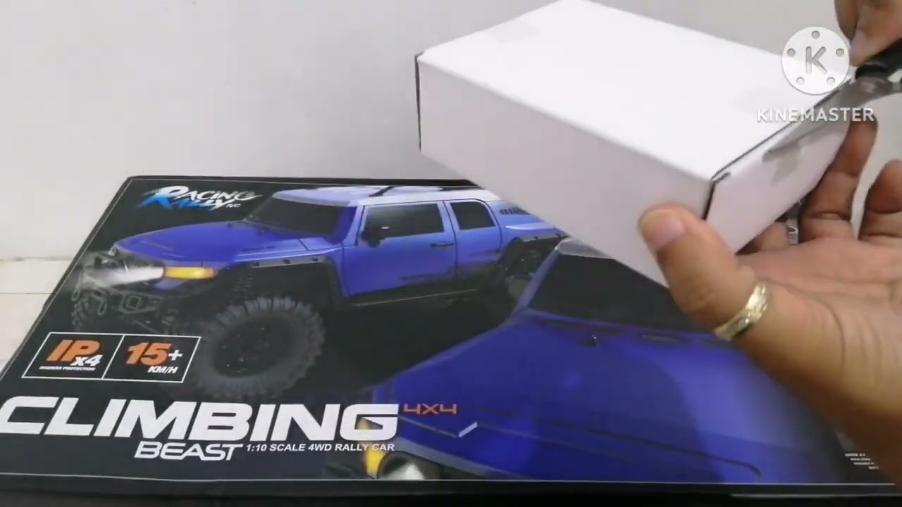Fun Ultimate Rc Rock Crawler Beast Car Blue Fj Cruiser