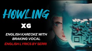 XG - HOWLING - ENGLISH KAREOKE WITH BACKING VOCAL
