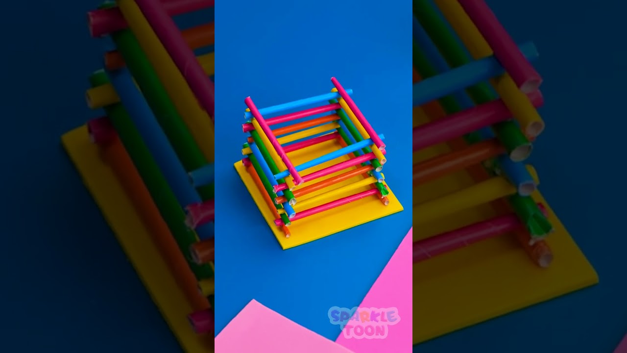 🎨 Sweet Surprise! Create a Cute Marker Holder! 🍭 