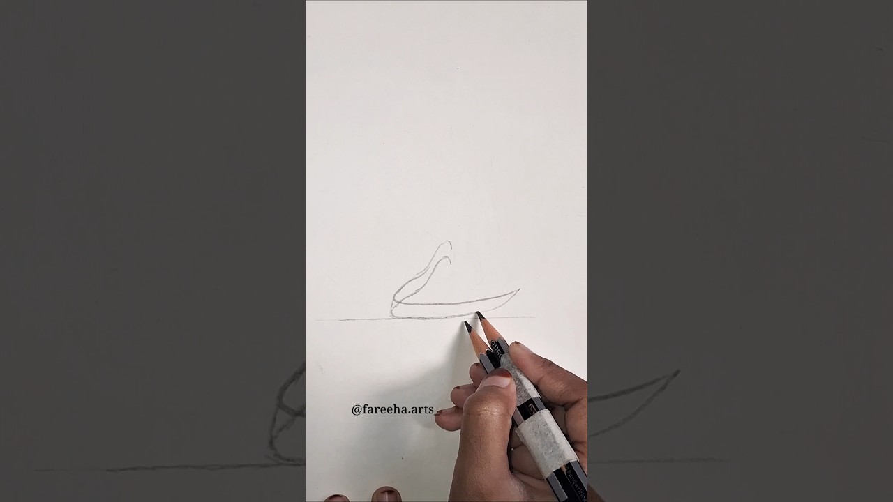 How To Write yaa ے With Double Pencil |Double Pencil Arabic Calligraphy#shorts#doublepencil#trending