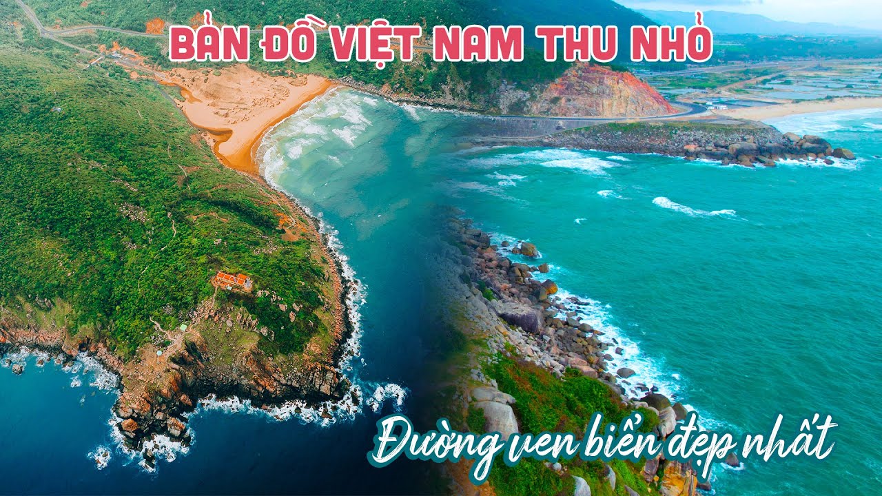 Khám phá Đèo Cả ngắm Bản Đồ Việt Nam thu nhỏ trên đường ven biển tuyệt đẹp | DU LỊCH PHÚ YÊN