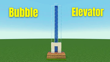How to Build a Bubble Elevator in Minecraft | Trick Lost