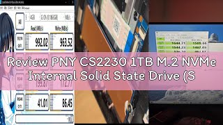 Review PNY CS2230 1TB M.2 NVMe Internal Solid State Drive (SSD) - M280CS2230-1TB-RB