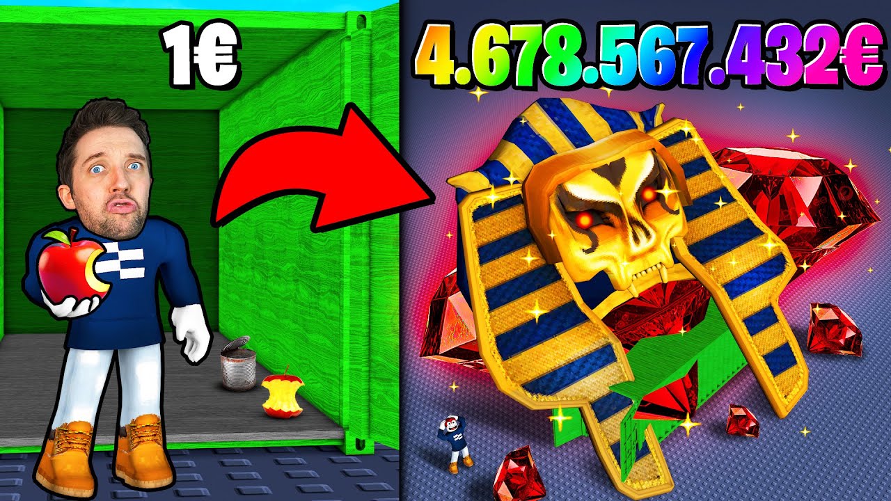Ich KAUFE CONTAINER und werde TRILLIONÄR in Roblox Container Simulator