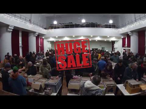 Paris Vinyl Sale - 50 000 vinyls under 10€ - Teaser 2 TimeLapse