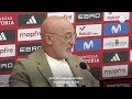 Luis de la Fuente asegura que "da pena" la negativa del Barça a homenajear a los campeones del mundo