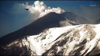 🌋 A Breathtaking Eruption of Mount Etna | SkylineWebcams