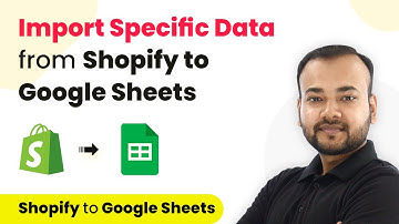 How to Import Specific Data from Shopify to Google Sheets - Shopify Google Sheets Integration
