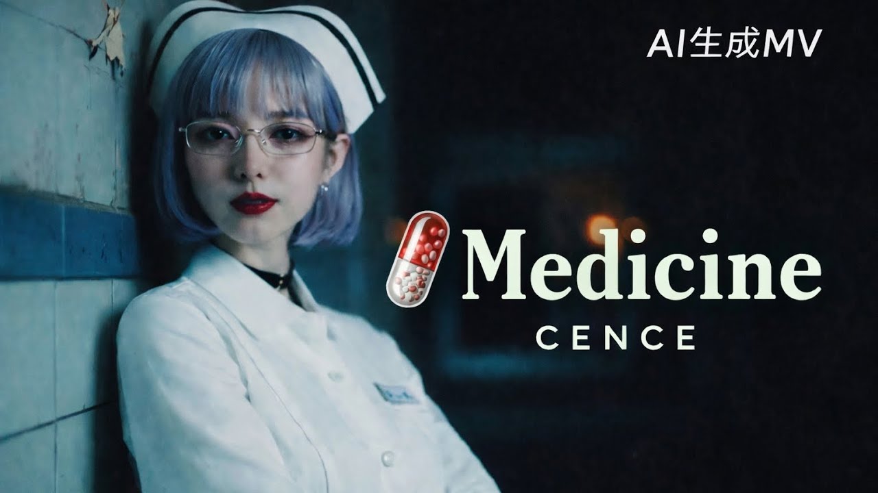 AI生成MV｜Medicine – Dark Cute Rock
