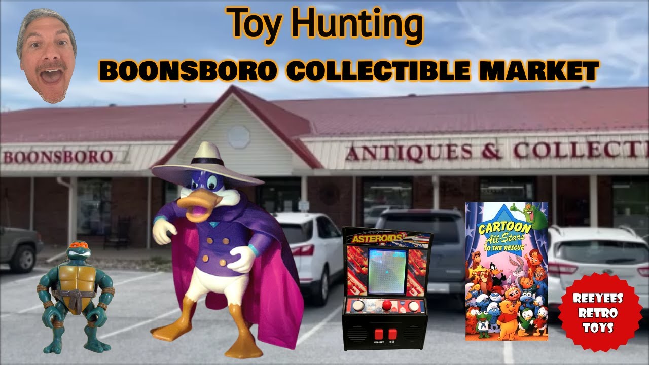 Рынок коллекционных вещей в Бунсборо (Эпизод 54 — Ретро-игрушки ReeYees)