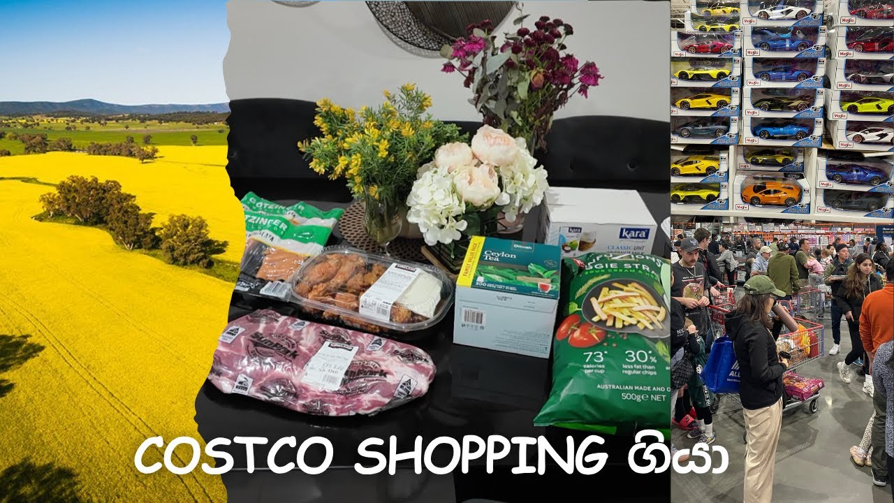 COSTCO Shopping ගියා 🎀🛍️🛒 | Early Christmas Decor  වල ගනන් බලමුද? Life ඕපදූප| australia #srilanka