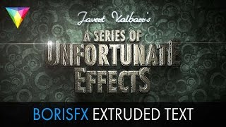 HitFilm BorisFX Tutorial - A Series of Unfortunate Events Style Net Worth