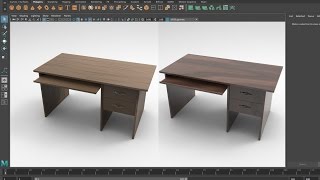 how to model computer table in autodesk maya 3d texture,keyshot3d