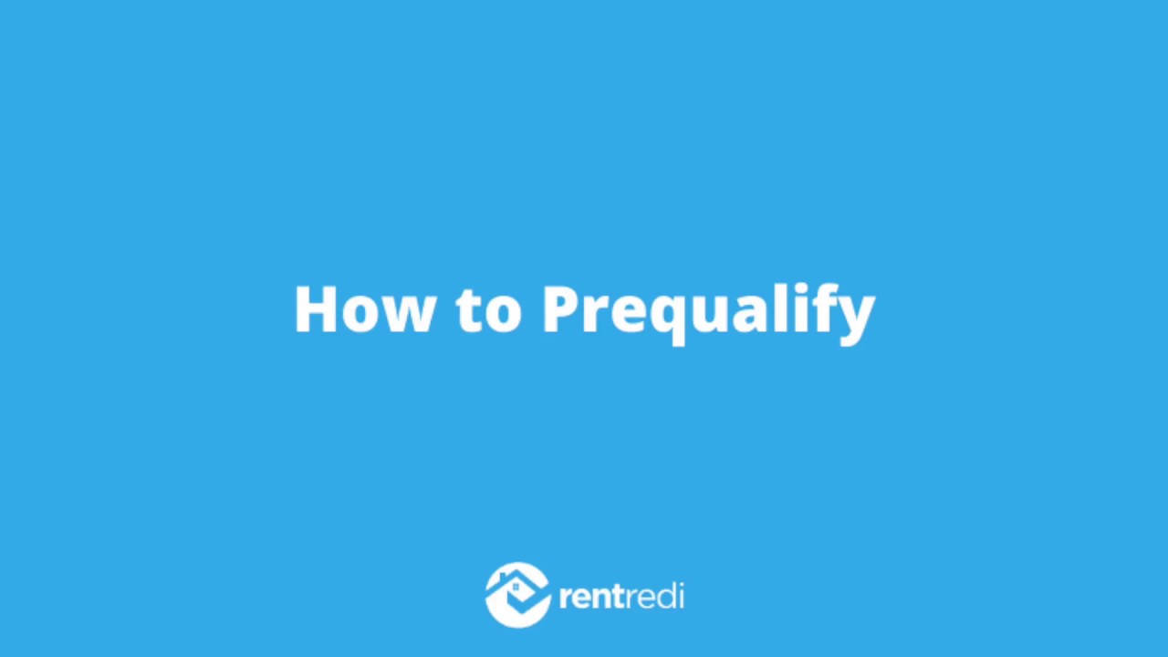 Tenant App: Prequalifications