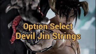 Tekken 7 | Option Select Devil Jin Strings With Lee