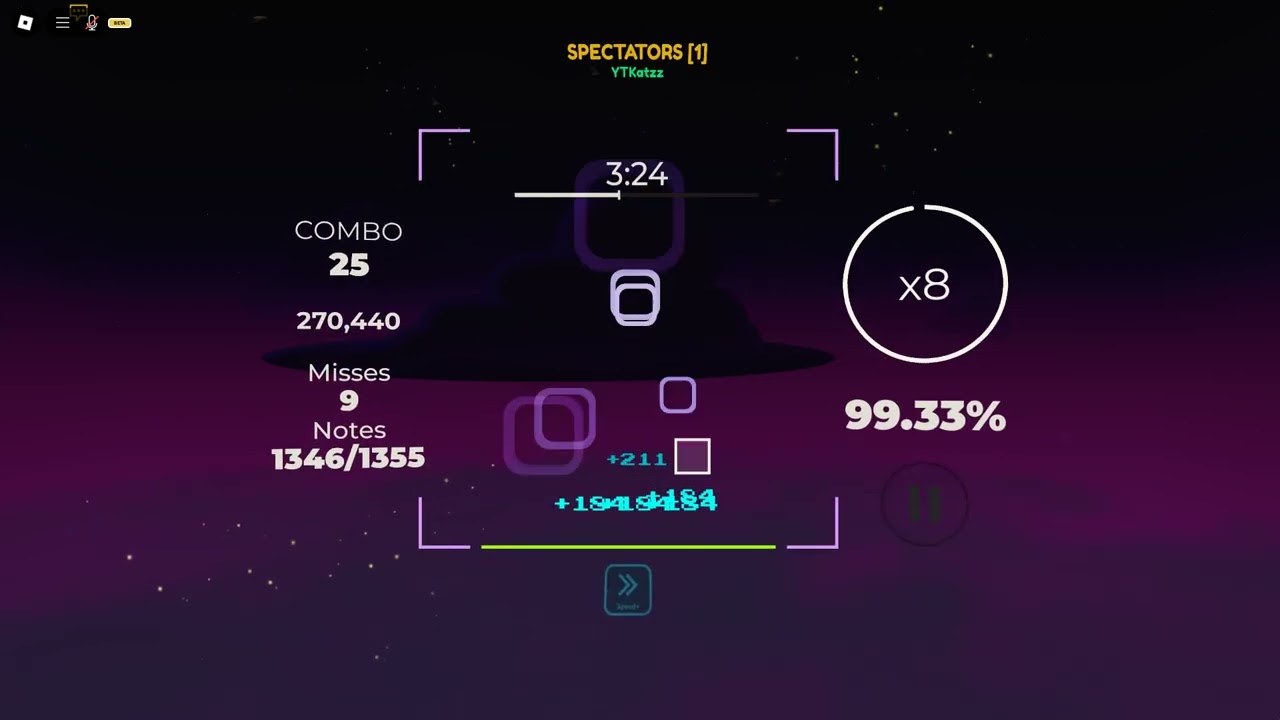 Sound Space | Camellia - Flamewall (Speed+, 99.16%)