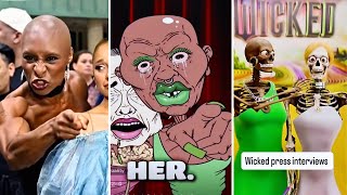 Cynthia Erivo Being Overprotective of Ariana Grande Memes | Wicked Reaction
