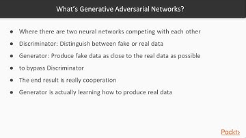 Hands-On Deep Learning for Computer Vision:  Introduction to GANs  | packtpub.com