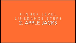 Higher Level Linedance steps - 2. Apple Jacks