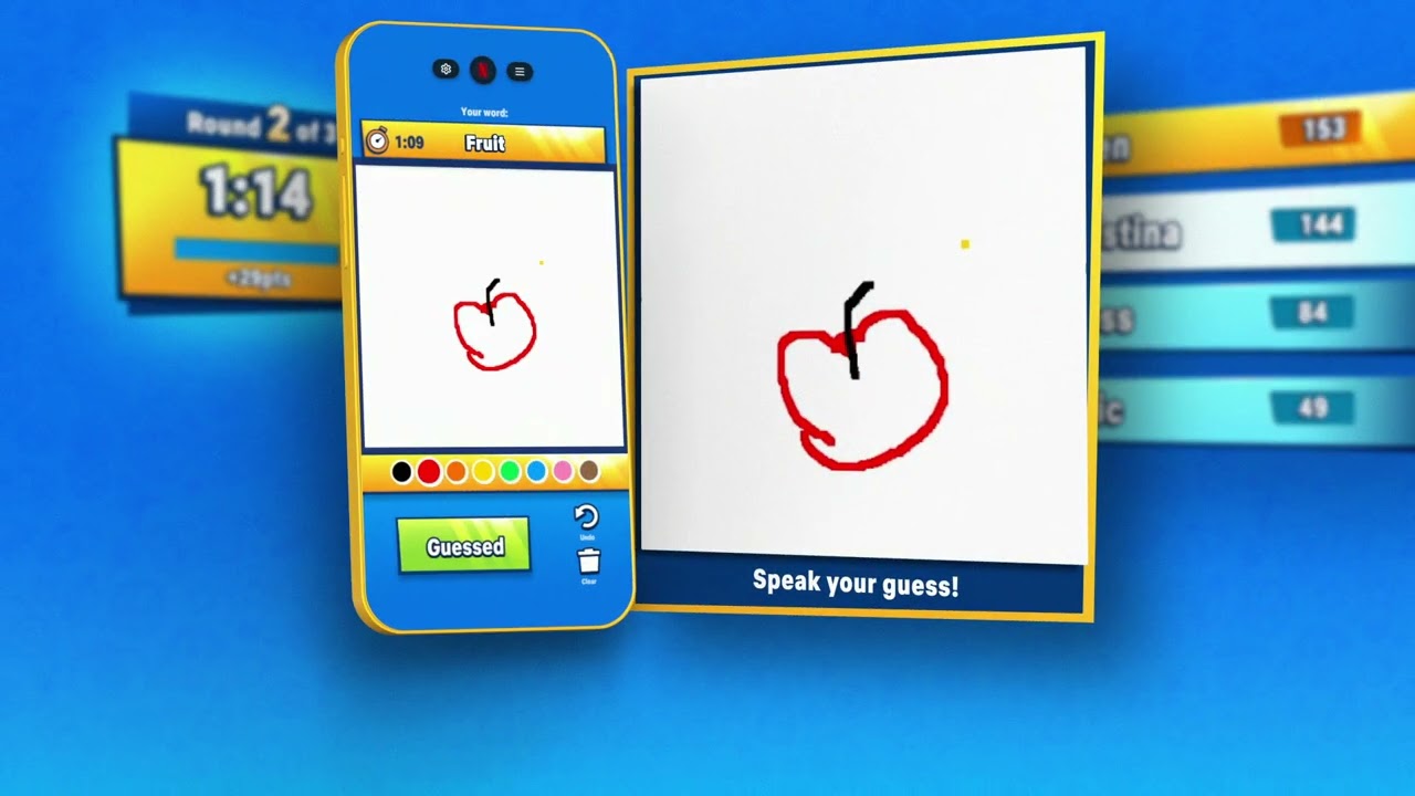 Pictionary: Game Night - Next Games, a Netflix Game Studio