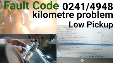 0241 FaultCode, kilomiter Problem, Speedometer Problem,Low Pickup magnetic sensor wiring ki jankari