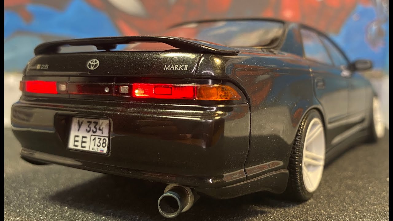 Сборная модель toyota