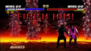 Mortal Kombat Trilogy: Noob Saibot Fatality,Babality,Frendship,Animality,Brutality, N64 Y ARCADE