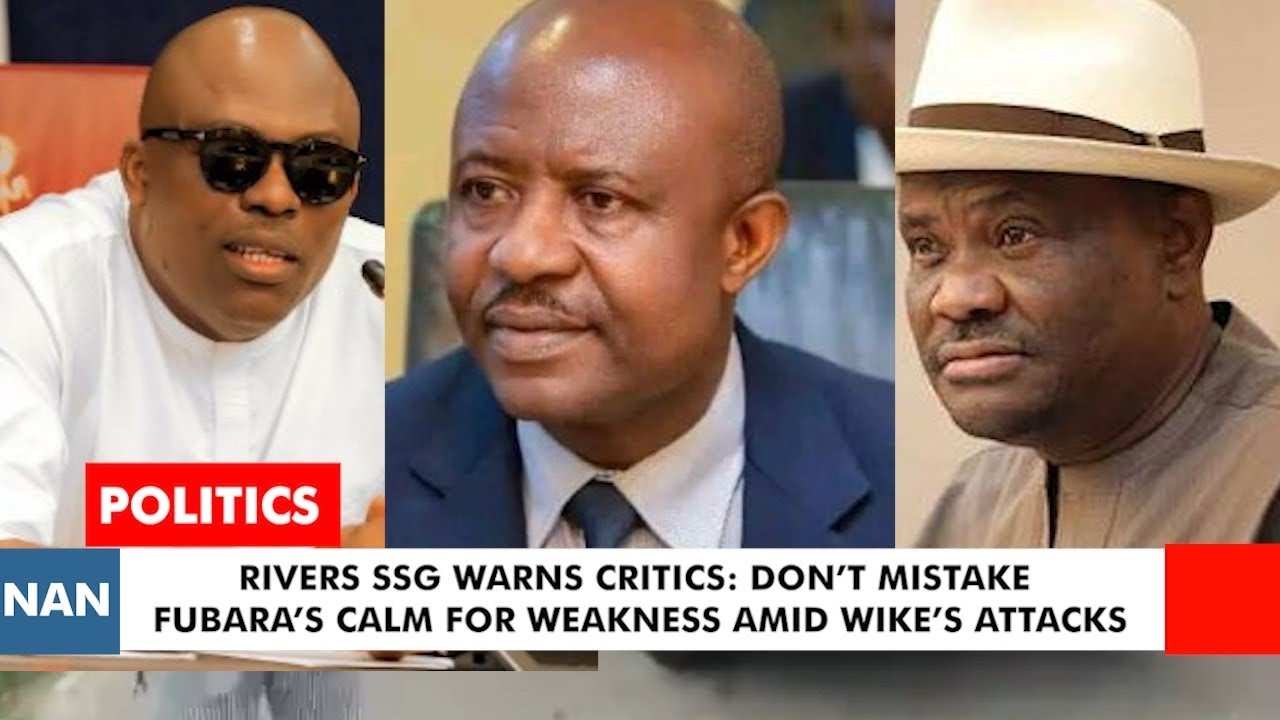 Rivers SSG Warns Critics: Don’t Mistake Fubara’s Calm for Weakness Amid Wike’s Attacks