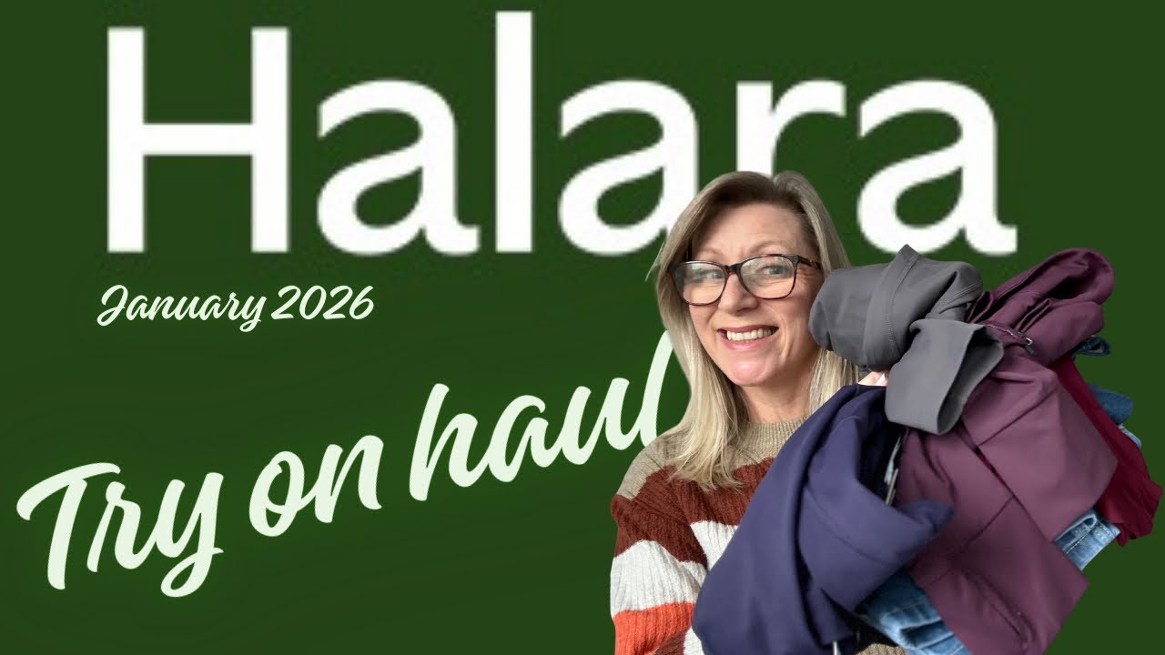 HALARA TRY ON HAUL - leggings, jeans, gym tops & more 