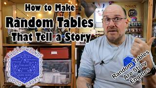 Build Random Tables for TTRPGs ~ Solo RPGs – Useful Tips and Advice