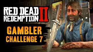 Red Dead Redemption 2 Gambler Challenge #7 Guide - Beat Five Finger Fillet in every location