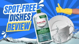 Quick Honest Review of the Cascade Rinse Aid Platinum, Regular Scent, 30.5 Fl Oz.