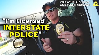 Serial Police Impersonator Argues With Officer, Gets Citations - Fake Lights, No Insurance