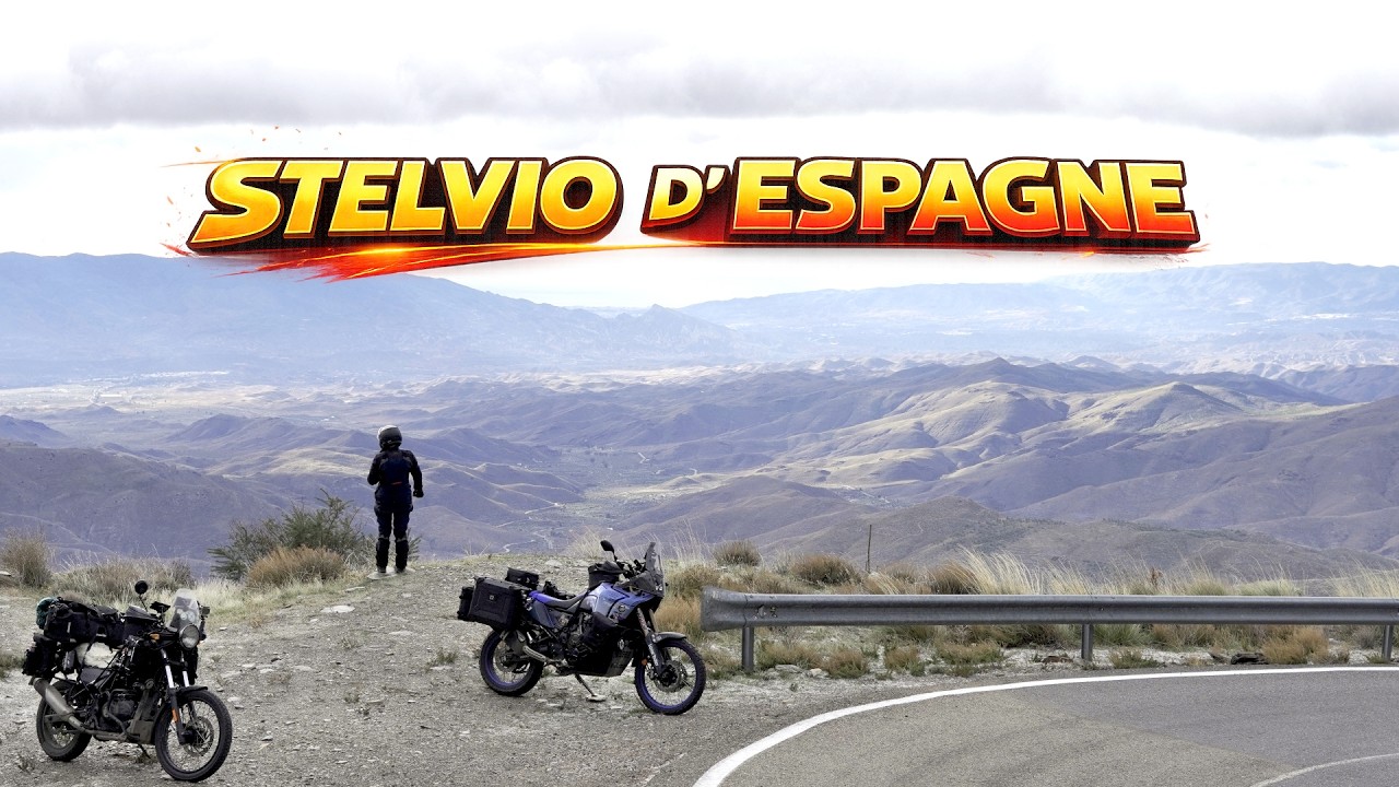 LE STELVIO D'ESPAGNE À MOTO 🏍️