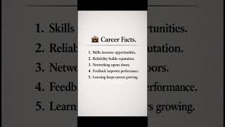 #krishnafacts1003 #career#careerfacts #skills #reliability #networking #shorts #trending #fyp #open