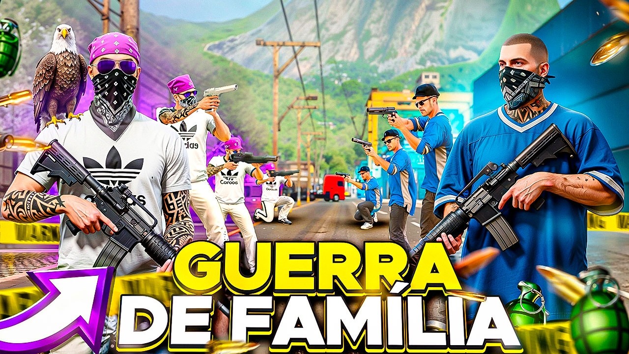 A GUERRA MAIS DISPUTADA DA FAMÍLIA! DEU TRETA NO RIO RISE