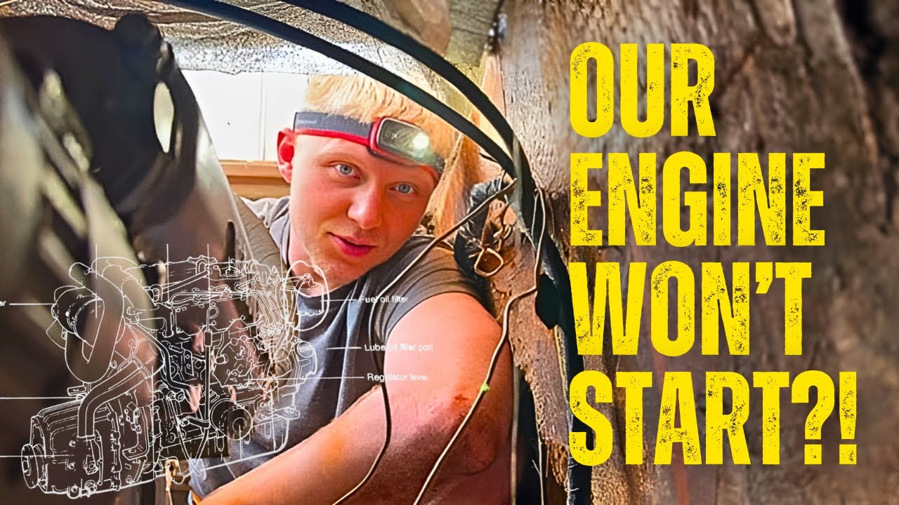 Our Engine Won't Start?! | Struggling with Our Yanmar Diesel - Episode ...