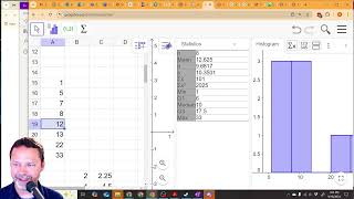 Math 11 Section 3.3 - Finding Quartiles and the 5 number summary with GeoGebra