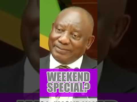Ramaphosa’s brain went on holiday.