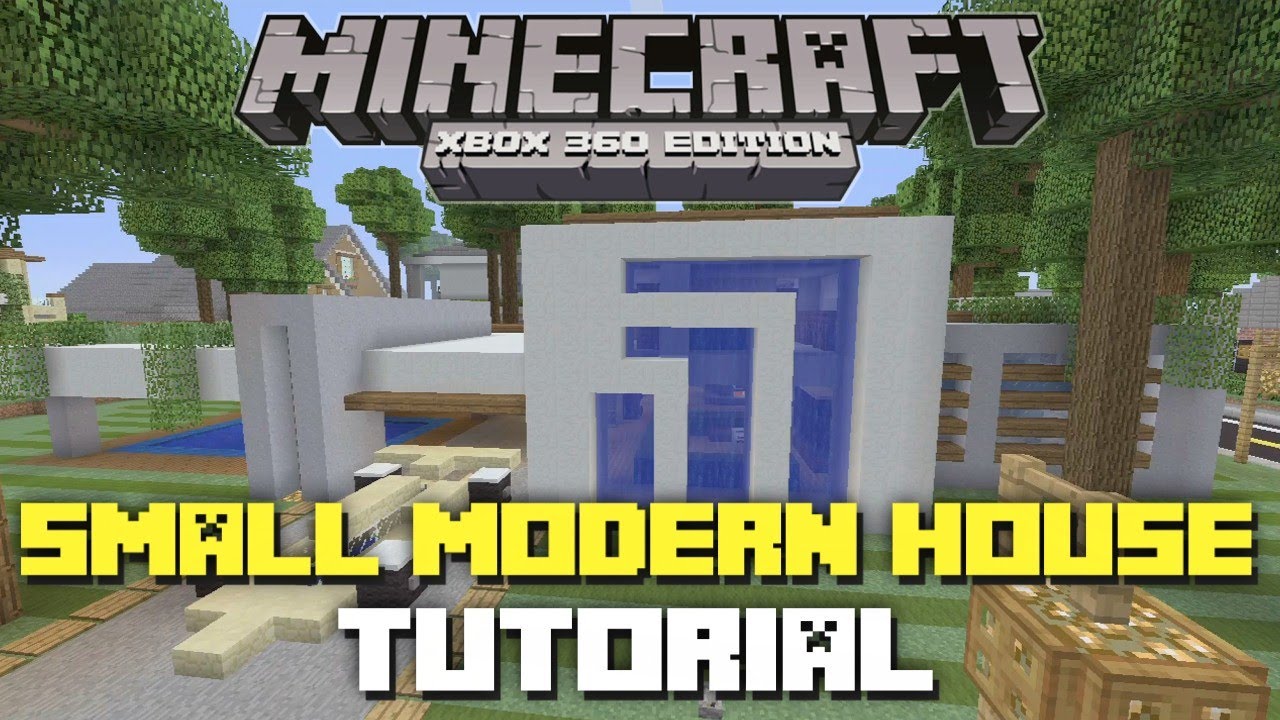navegador vaquero Metropolitano Minecraft Xbox 360 Edition: Small Modern House Tutorial! Part 2 | Small  modern home, Modern house, Minecraft house tutorials