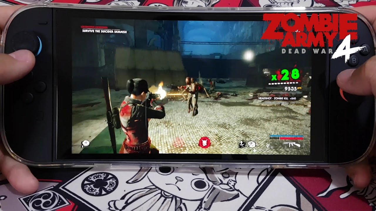 Zombie Army 4: Dead War Gameplay on Nintendo Switch 2