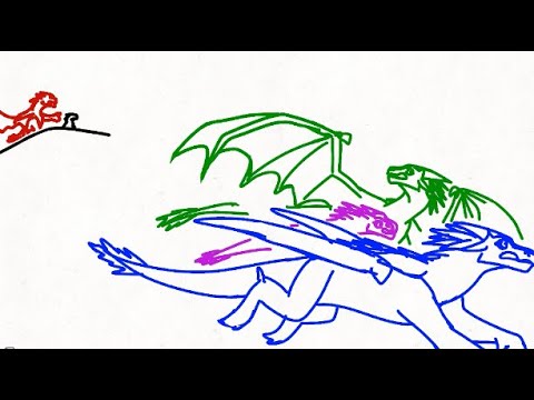 Wings of Fire Icescales OC animatic “If I killed someone for you” by Alec Benjamin