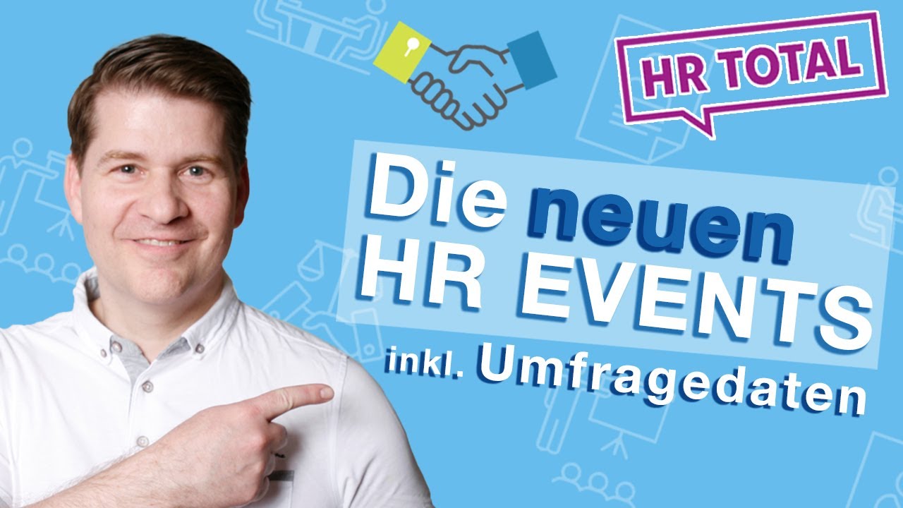HR News: Endlich wieder HR-Events! Diese Events kommen & das will die Community - feat. Jo Diercks