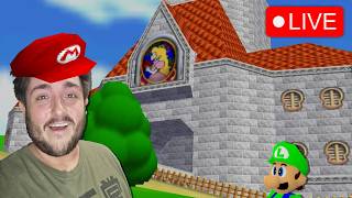 Playing the first 3D wahoo game to 100% (Super Mario 64 - Part 1)