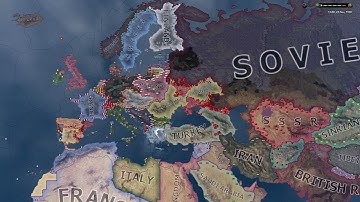 When you set Expert ai mod to random - Hoi4 Timelapse